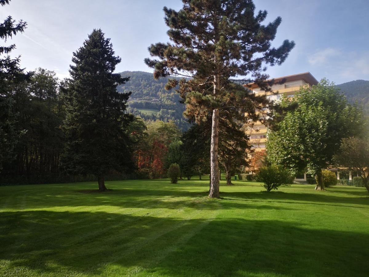 Kaernten Ossiacher See Apartment Zwei Zimmer Ferienwohnung Direkter Seezugang Strand Beheizte Schwimmhalle Bodensdorf Exteriör bild