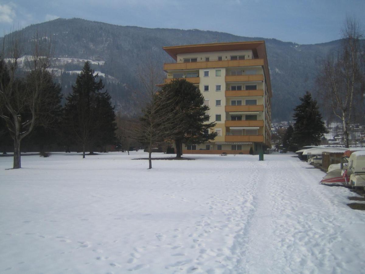 Kaernten Ossiacher See Apartment Zwei Zimmer Ferienwohnung Direkter Seezugang Strand Beheizte Schwimmhalle Bodensdorf Exteriör bild